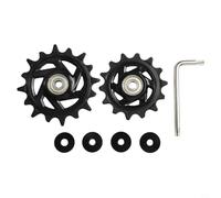Pulegge per deragliatore posteriore per bicicletta, 14T, 16T, per SRAM per gx AXS per eagle, 12 velocità, silenzioso, guida del cambio, ruote nere