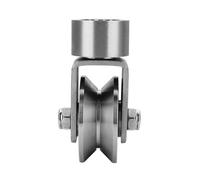 Pulegge pesanti Ruota di trazione Rullo liscio Resistente alla ruggine Pulley Block Roller V Tipo/H Tipo Sostituzione facoltativa della porta del garage