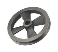 Puleggia a cinghia per compressore d'aria a scanalatura singola per testa macchina, volano in metallo da 150 mm o 190 mm con foro da 18-19,5 mm, compatibile con polmoni industriali (A)