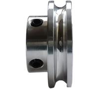 Puleggia a gola singola in lega di alluminio da 60 mm for motori a mandrino e sistemi di trasmissione di modelli - Design durevole e leggero(14mm)