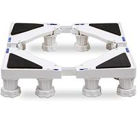 Puleggia a rulli per lavatrice portatile Washing Machine Base Rack Bracket Roller pad high Automatic Refrigerator seat Universal Shelf Mobile Universal Wheel Appliance Base