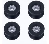 Puleggia a U-groove,Puleggia Per Scanalatura, 8 x 39,5 x 20,1 mm 0840UU Rullo rullo a rullo a cinghia a U, ruoli a rulli per cuscinetti a sfera con ruota a U per dispositivi di trasmissione meccanica