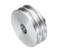 Puleggia a V, foro da 16 mm, diametro esterno da 60 mm, doppia scanalatura