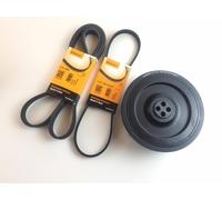 Puleggia, Albero a Gomiti 2 X Conti Cinghia BMW 3er E46 330d 330xd Da Anno