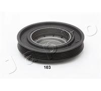 Japko Puleggia cinghia albero a gomiti 122103 per Renault Scénic II / Grand Scénic II, Clio III