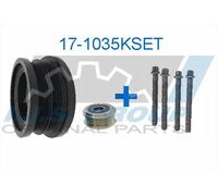 Puleggia albero motore 17-1035KSET IJS GROUP per BMW 3 Touring 5 X5 5 Touring 3