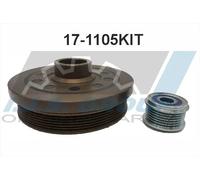 Puleggia albero motore 17-1105KIT IJS GROUP per BMW 1 Cabriolet 3 Touring 1 X1 3
