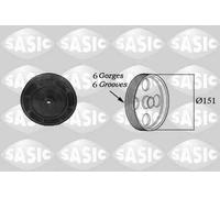 Puleggia della cinghia, albero motore SASIC 2154006