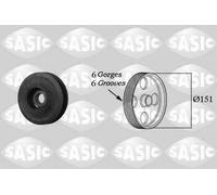 Puleggia albero motore 2156008 SASIC per OPEL SAAB