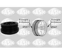 Sasic Puleggia albero motore 2156034 per BMW 3, 3 Coupé, 3 Touring, 5, X3, X5, X6