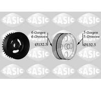 Sasic Puleggia cinghia albero a gomiti 2156068 per Ford Volvo