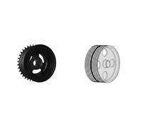 Sasic Puleggia cinghia albero a gomiti 2156068 per Ford Volvo