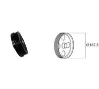 Sasic Puleggia cinghia albero a gomiti 2156078 adatta per BMW Serie 1/3 X1 X3 316 320D