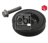 FEBI BILSTEIN Puleggia cinghia, Albero a gomiti compatibile con AUDI SEAT SKODA