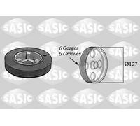 SASIC 5150H60 Puleggia cinghia albero a gomiti