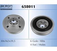 Puleggia albero motore 658011 AKRON-MALÒ per VW SEAT AUDI FORD