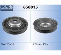 Puleggia albero motore 658015 AKRON-MALÒ per RENAULT SCÉNIC II CLIO III