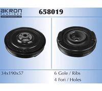 Puleggia albero motore 658019 AKRON-MALÒ per VW AUDI VOLVO