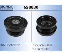 Puleggia albero motore 658030 AKRON-MALÒ per BMW OPEL LAND ROVER