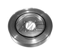 Puleggia albero motore con antivibrante 02927 Metalcaucho per CITROËN PEUGEOT