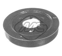 Puleggia albero motore con antivibrante 04439 Metalcaucho per PEUGEOT FIAT