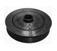 Puleggia albero motore con antivibrante 04734 Metalcaucho per RENAULT NISSAN