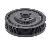 Puleggia albero motore con antivibrante 110 722 TOPRAN per VW AUDI SKODA SEAT