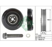 Puleggia albero motore con antivibrante 544 0002 20 INA per VW VOLVO AUDI