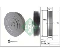 Puleggia albero motore con antivibrante 544 0009 20 INA per RENAULT LAGUNA I