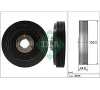 Puleggia albero motore con antivibrante 544 0042 10 INA per CITROËN PEUGEOT FIAT