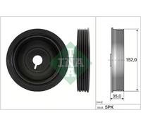 Puleggia albero motore con antivibrante 544 0054 10 INA per NISSAN RENAULT
