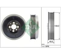 Puleggia della cinghia, albero motore INA 544 0065 10