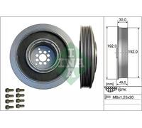 INA Kit pulegge albero motore / a gomito 544 0102 20 con antivibrante per Audi e VW