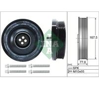 Puleggia albero motore con antivibrante 544 0137 20 INA per BMW 1 3 Touring 3 X3