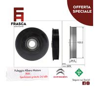 Puleggia Albero Motore INA Citroen Xsara 1.4 HDi 68 CV 1.6 HDi Picasso 109 CV