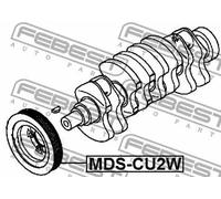 FEBEST MDS-CU2W Puleggia cinghia albero a gomiti