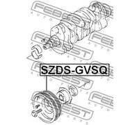 Puleggia albero motore SZDS-GVSQ FEBEST per SUZUKI SWIFT II Tre volumi VITARA