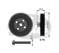 GATES TVD1057A Puleggia cinghia albero a gomiti