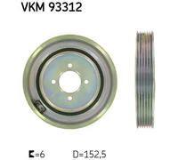 Puleggia albero motore VKM 93312 SKF per CITROËN PEUGEOT