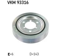 Puleggia albero motore VKM 93316 SKF per CITROËN PEUGEOT