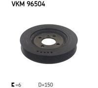 SKF VKM 96504 Puleggia cinghia albero a gomiti