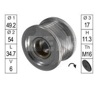 PULEGGIA ALTERNATORE EP060IN F5501814 8200323137 7700110616 5467 F00M992723