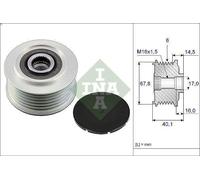 Puleggia alternatore INA 535 0047 10 per TRANSPORTER T4 Furgone 2.5 1995-2003