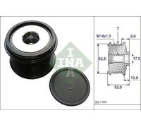 Puleggia alternatore INA 535 0209 1 per LEXUS GS (_S19_) 3 2005-2011