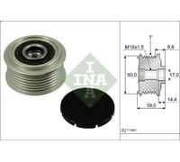 Puleggia alternatore INA 535 0245 10 per HYUNDAI i10 II (BA, IA) 1 2013-2019