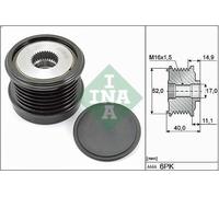 Puleggia alternatore INA 535 0293 1 per MERCEDES-BENZ GLC (X253) 2 2015-2019