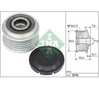 Puleggia alternatore INA 535 0359 1 per MERCEDES-BENZ GLB (X247) 1.3 2019-2023