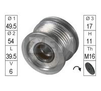 Puleggia alternatore per Audi A3 A4 A5 Q5 Seat Cordoba Exeo Ibiza III