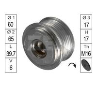 Puleggia alternatore per Ford USA Probe II Mazda 626 IV Mazda MPV II