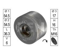 Puleggia alternatore per Mazda 3 Mazda 5 Mazda 6 Mazda MPV II